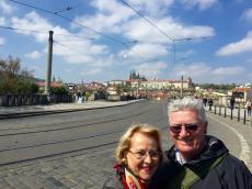 Passeando por Praga.