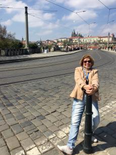 Passeando por Praga.