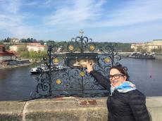 Passeando por Praga.