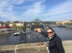 Passeando por Praga.