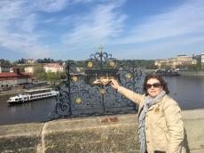 Passeando por Praga.