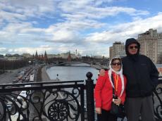 Passeando em Moscou. 