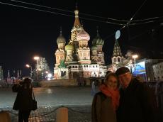 Passeando em Moscou. 