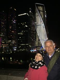 Passeando em Moscou. 