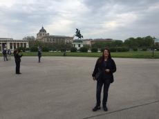 Passeando por Viena. 