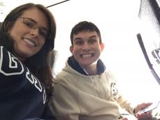 Embarcando para o Rio de Janeiro. 