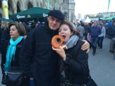 No Steiermark Festival em Vienna.