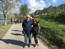 Passeando em Dürnstein. 
