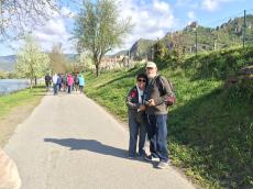 Passeando em Dürnstein. 
