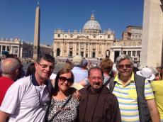 No Vaticano.