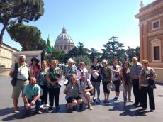 No Museu Vaticano.