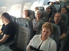 A caminho de Tel Aviv.