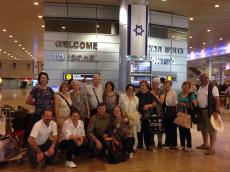 Bem-vindos a Israel. Chegamos!!!