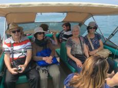 Passeando de barco em Sirmione