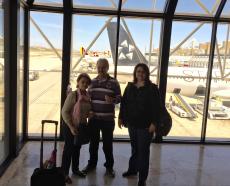 Aguardando conexão no aeroporto de Lisboa