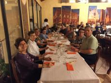 Nosso primeiro jantar do grupo