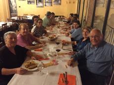 Nosso primeiro jantar do grupo