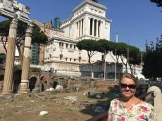 Passeando em Roma.