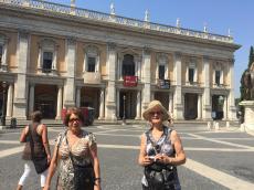 Em Roma.