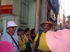 Cantamos músicas italianas... Foi uma festa!!!