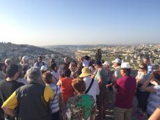 Vista de Jerusalém.