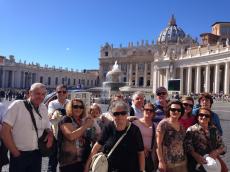 Em Roma.