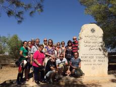 Monte Nebo: onde Moises avistou a Terra Prometida.