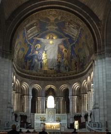 Na Basílica do Sagrado Coração de Jesus 