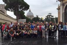 No Museu do Vaticano.