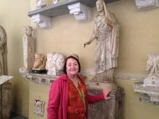 No Museu do Vaticano.