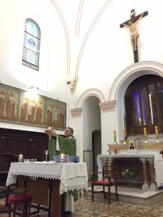 Missa no Monte Carmelo.