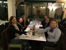Jantar no hotel.
