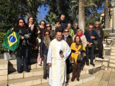 No Monte das bem-aventuranças.