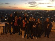 Chegada em Jerusalém.