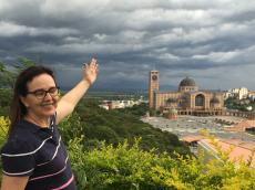 Vista do Santuário Aparecida.