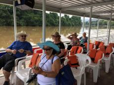 De balsa no Rio Paraíba.