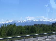 Montes Pirineus, próximo de Lourdes