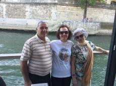 Passeando no Rio Sena, em Paris