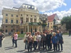 Passeando em Bratislava. 