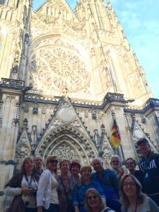 Passeando em Praga. 