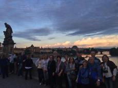 Passeando em Praga. 