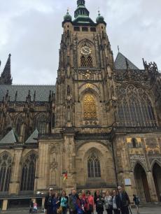 Passeando em Praga. 
