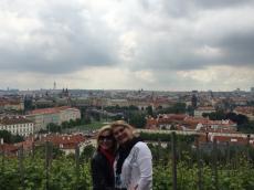 Passeando em Praga. 
