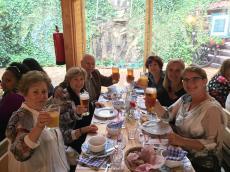 Jantar em Praga. 
