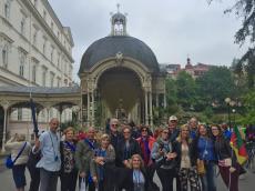 Passeando em Karlovy Vary. 