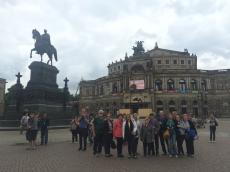 Passeando por Dresden. 