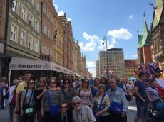Passeando em Wroclaw. 