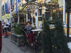 Jantar de boas vindas em Viena. 