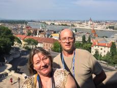 Passeando em Budapeste. 