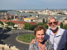 Passeando em Budapeste. 